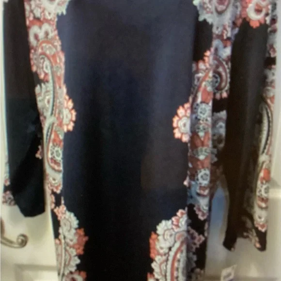 JM Collection TUNIC Top or used as Dress Long Sleeve - Picture 9 of 11